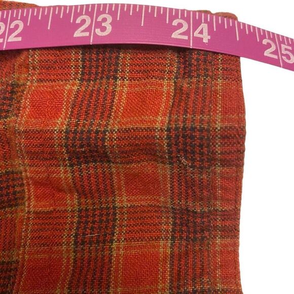 Columbia Sportswear Dark Red and Navy Plaid Button Down Shirt Sz 2XB - Picture 11 of 12